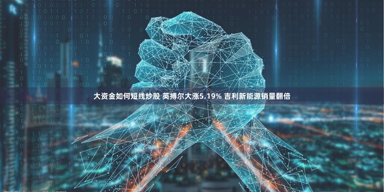 大资金如何短线炒股 英搏尔大涨5.19% 吉利新能源销量翻倍